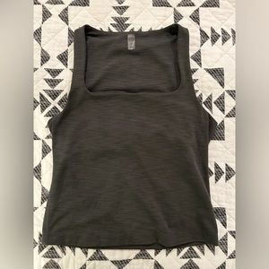 Beyond Yoga Square Neck Tank with Built in Sports Bra- Size M